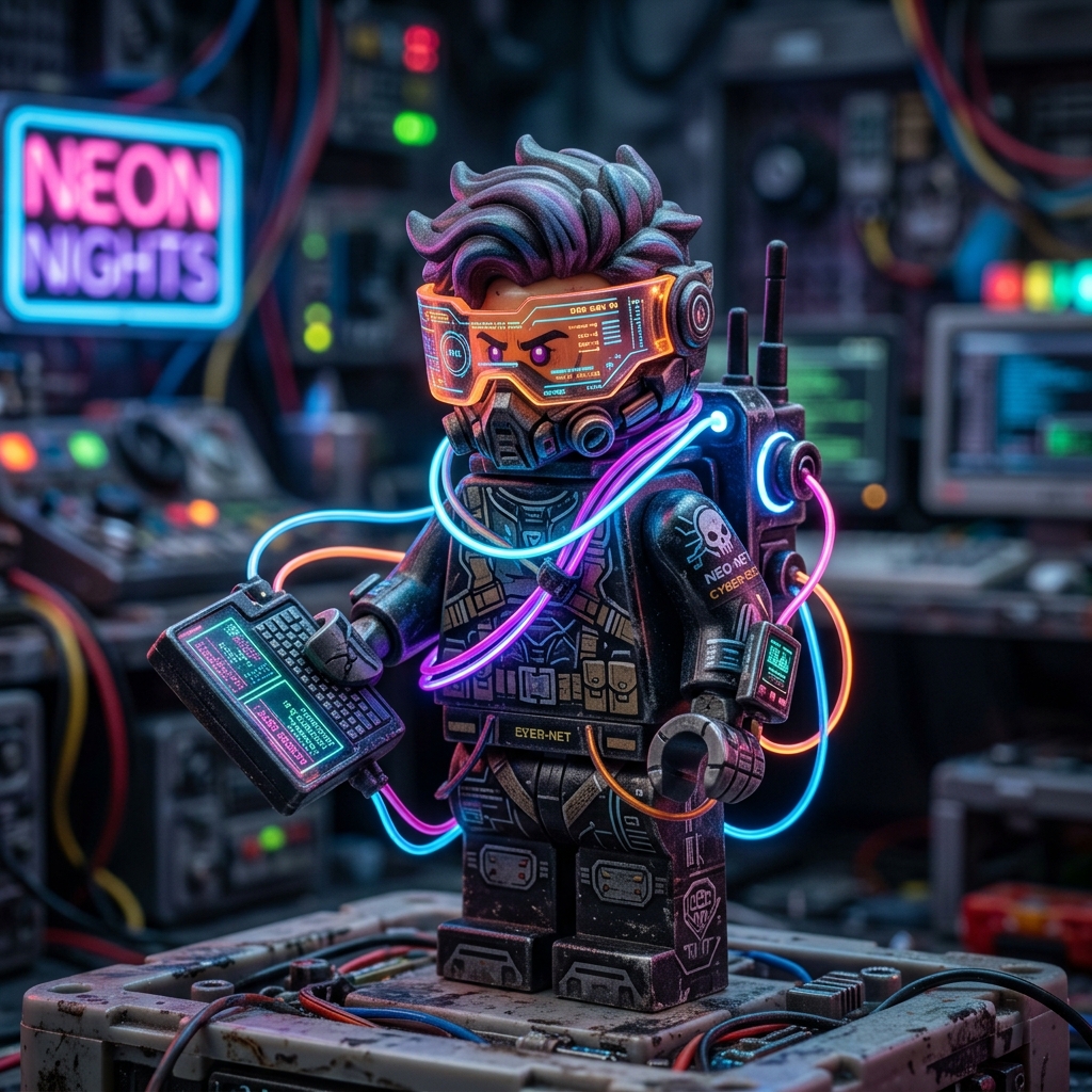 Özel Tasarım Lego Siber Korsan